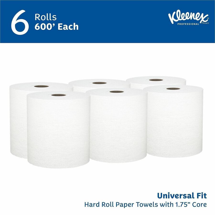 Kleenex Hard Roll Paper Towels with Premium Absorbency Pockets - Alternate-Image1