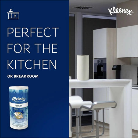 Kleenex® Premier Kitchen Paper Towels: 1-Ply 70 Sheets White - Towels