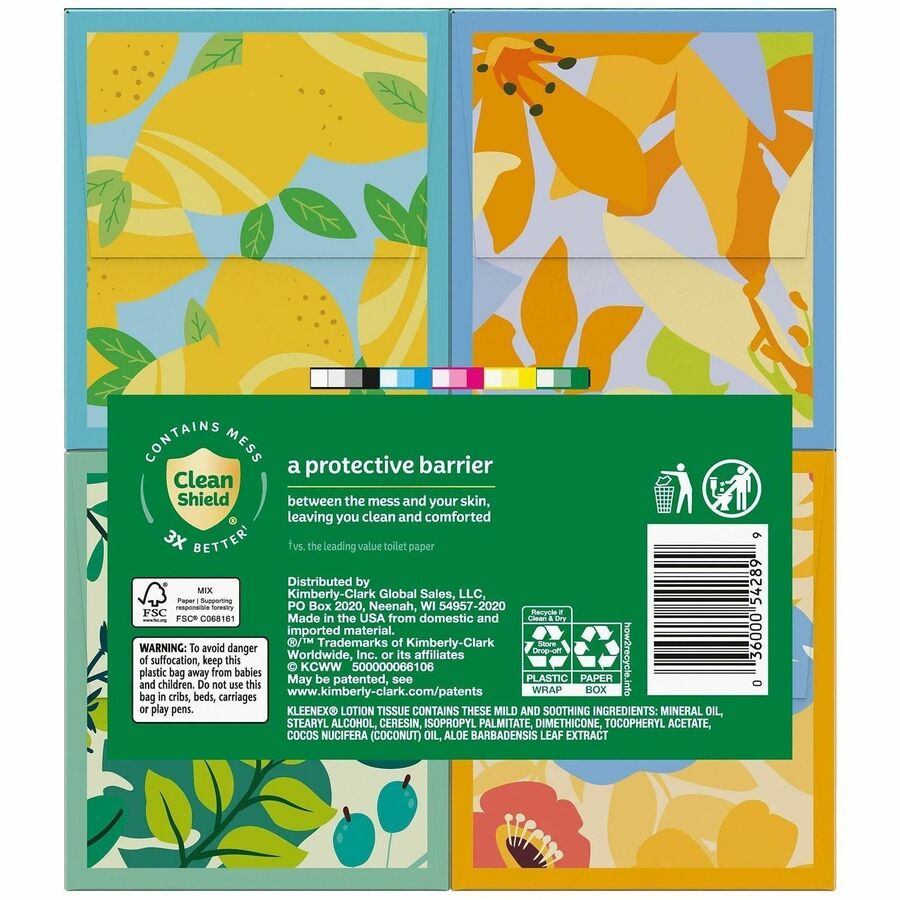 Kleenex Soothing Lotion Tissues - Rear
