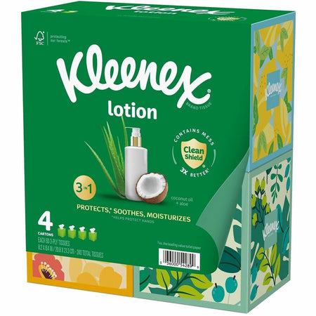 Kleenex Soothing Lotion Tissues - Left