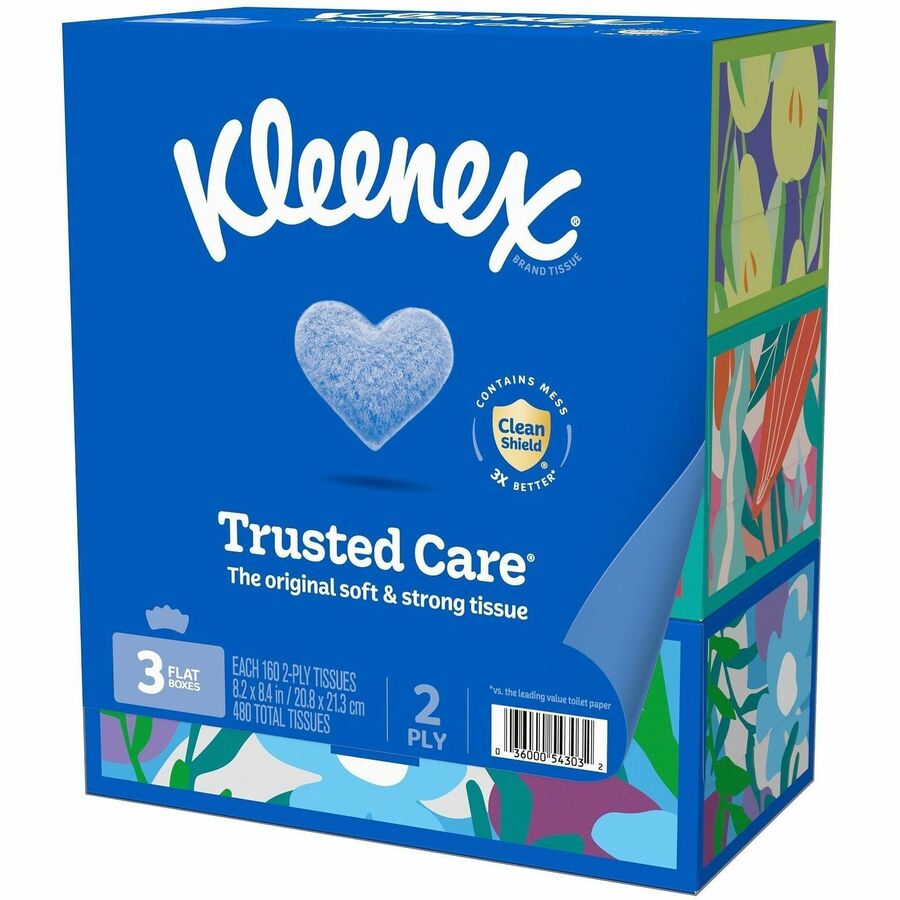 Kleenex trusted care Tissues - Left