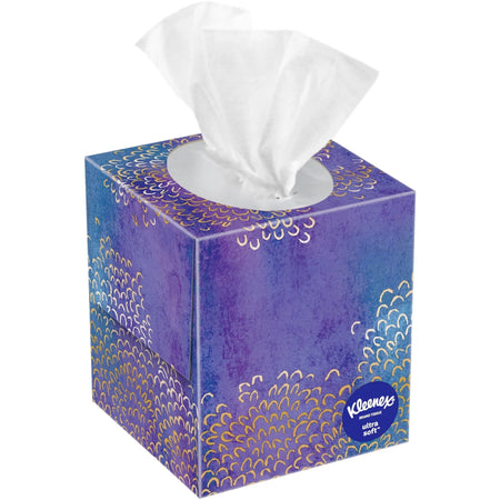 Kleenex Ultra Soft 3-Ply White Tissues - 65/Box - 27 Carton Bulk Pack - Facial