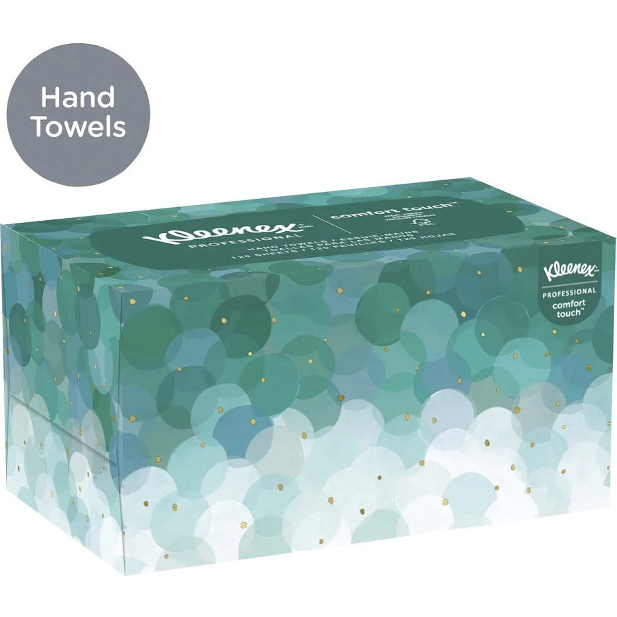 Kleenex Ultra Soft Hand Towels: 1-Ply White 70/Box 18/Carton - Paper Towels
