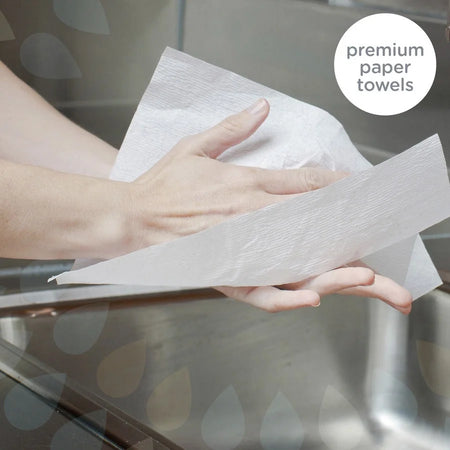 Kleenex Ultra Soft Hand Towels: 1-Ply White 70/Box 18/Carton - Paper Towels