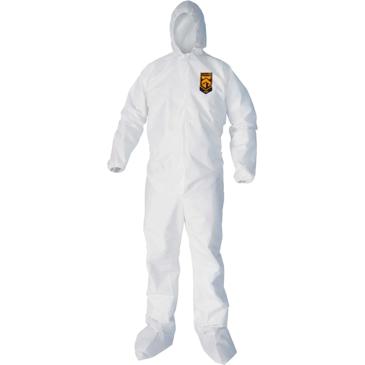 Kleenguard A40 Coveralls: Liquid & Particle Protection - 2XL - White - 25/Carton - Coveralls
