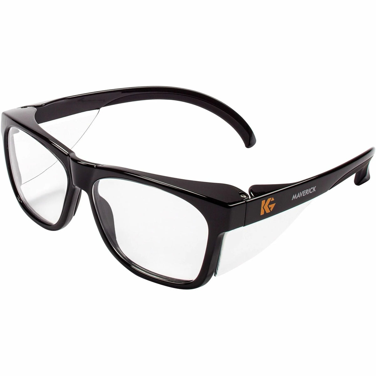 Kleenguard Maverick Safety Eyewear: Universal Eye Protection - UVA UVB UVC - Durable Polycarbonate - 12/Box