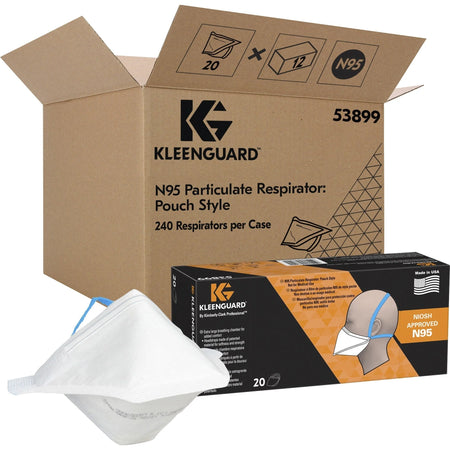 Kleenguard N95 Pouch Respirator: Comfortable Face Protection - Masks