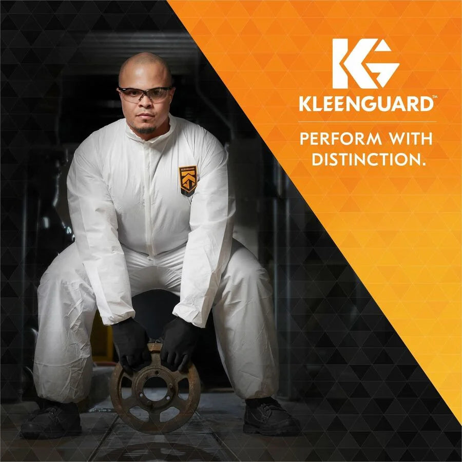 Kleenguard V30 Nemesis Safety Eyewear: Clear Lens UV Protection - Protective Gear
