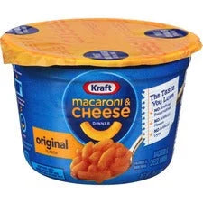 Kraft EasyMac Cups: Original Microwavable Pasta - 10 Carton Pack - Snacks