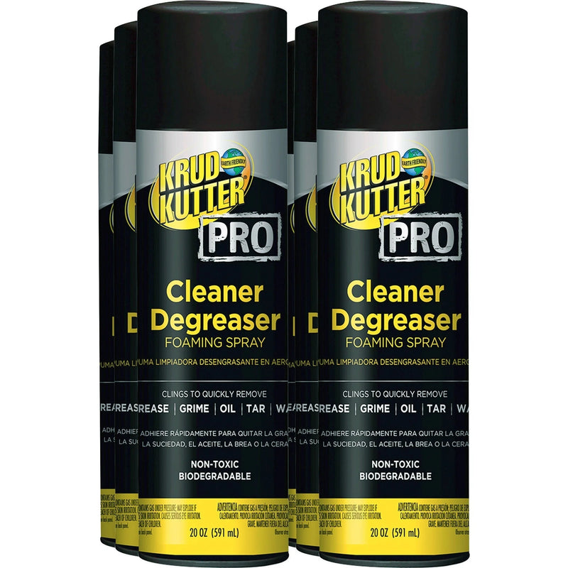 Krud Kutter PRO Cleaner Degreaser - Heavy Duty Concentrate - 20 fl oz - Chemical-free - 6/Carton - Specialty Cleaners