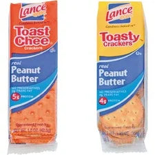 Lance Cracker Sandwich Variety Pack: Assorted Flavors - 24 Packs - Snacks