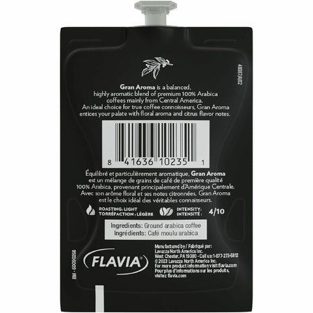 Lavazza Freshpack Gran Aroma Coffee - Compatible with Flavia Barista Creation 600 500