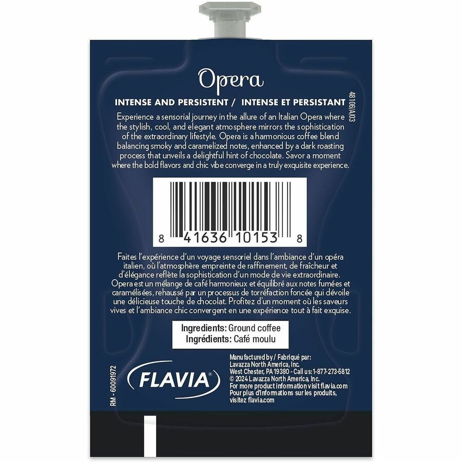 Flavia Freshpack Intenso Dark Roast Coffee - Rear
