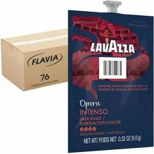 Lavazza Freshpack Ground Intenso Coffee - Compatible with Flavia Aroma Barista FLAVIA Creation 600 500 200 150 300