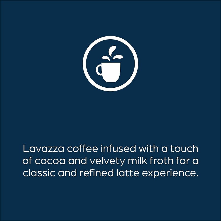 Lavazza Freshpack Latte Freshpacks - 0.5 oz - Mocha - 72 / Carton - Coffee
