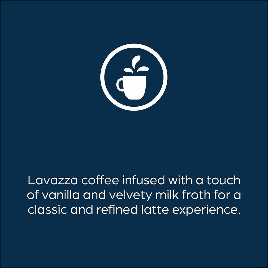 Lavazza Freshpack Latte Freshpacks - 0.5 oz - Vanilla - 72 / Carton - Coffee