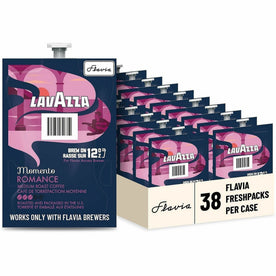 Lavazza Freshpack Momento Series Coffee - Compatible with Flavia Aroma - Medium - 38 / Carton