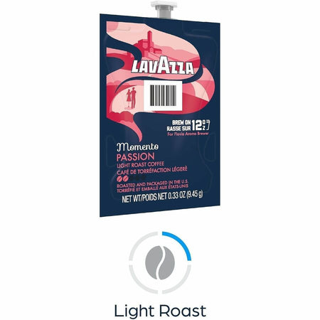 Lavazza Freshpack Momento Series Coffee - Compatible with Flavia Aroma - Light - Passion - 38 / Carton