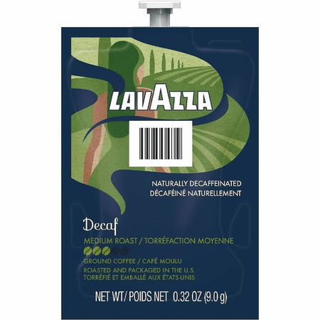 Lavazza Freshpack Naturally Decaffeinated Freshpacks - Medium - Decaf - 76 / Carton - Coffee