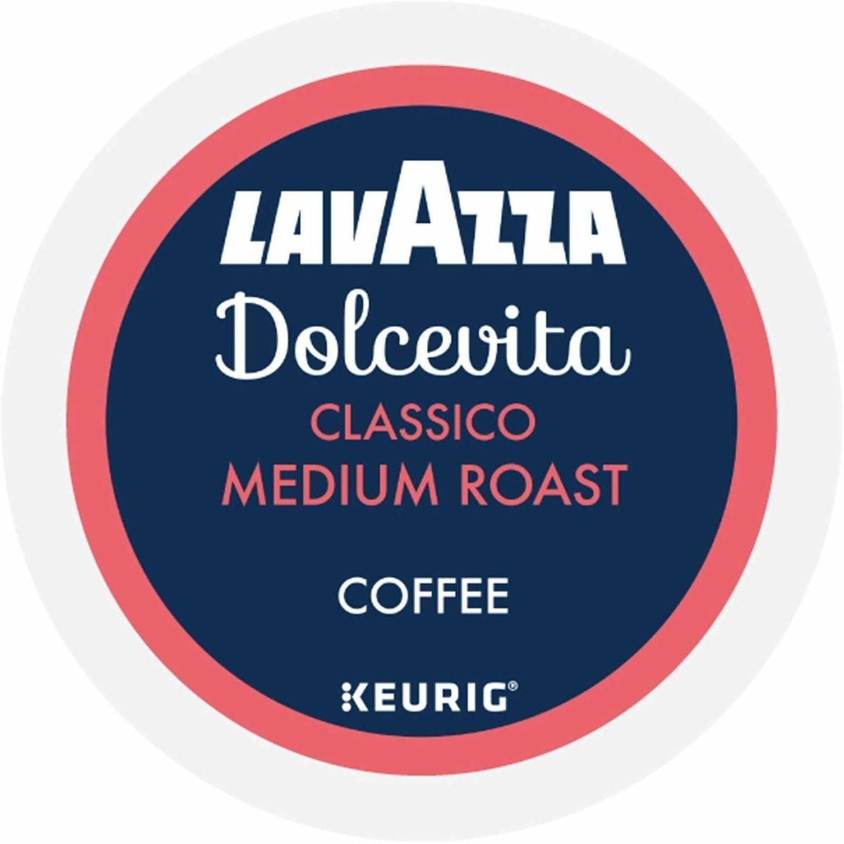 Lavazza K-Cup, Pod, Ground Dolcevita Classico K-Cup Coffee Pods - 2000