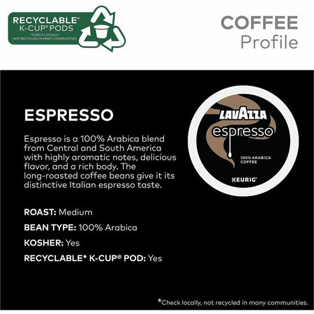 Lavazza K-Cup, Pod, Ground Espresso Italiano K-Cup Coffee Pods - Alternate-Image1
