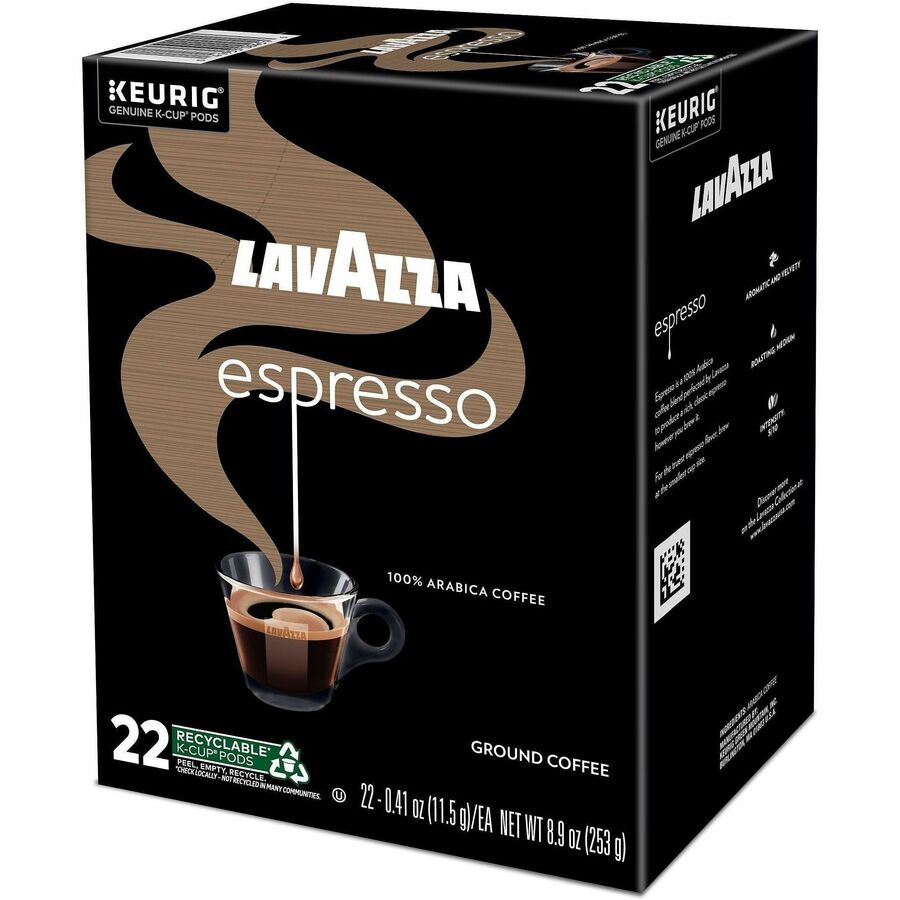 Lavazza K-Cup, Pod, Ground Espresso Italiano K-Cup Coffee Pods - Left