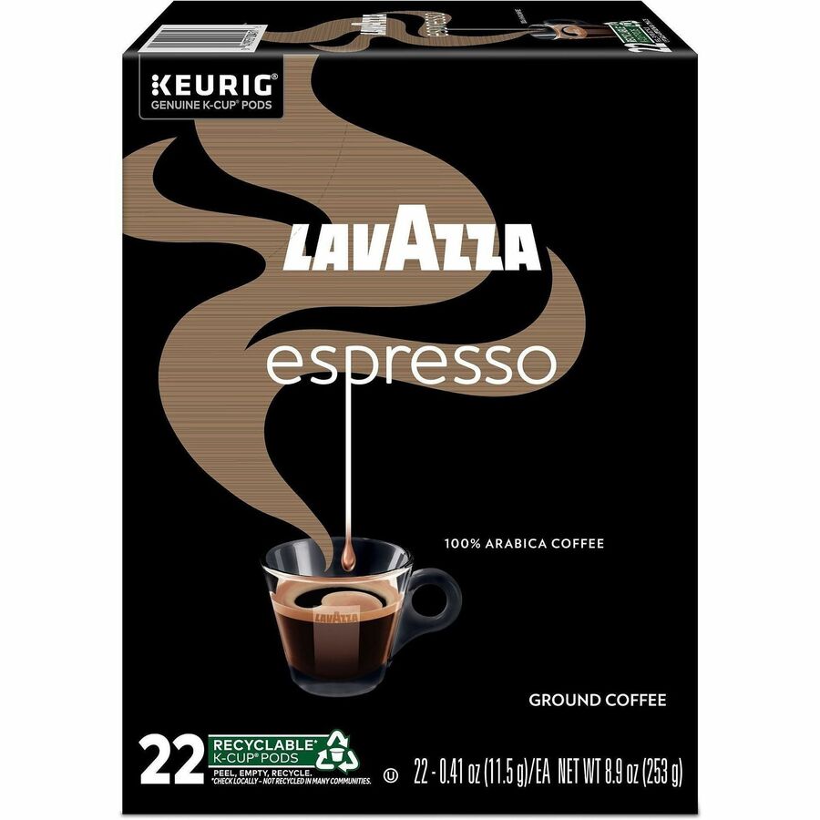 Lavazza K-Cup, Pod, Ground Espresso Italiano K-Cup Coffee Pods - Front