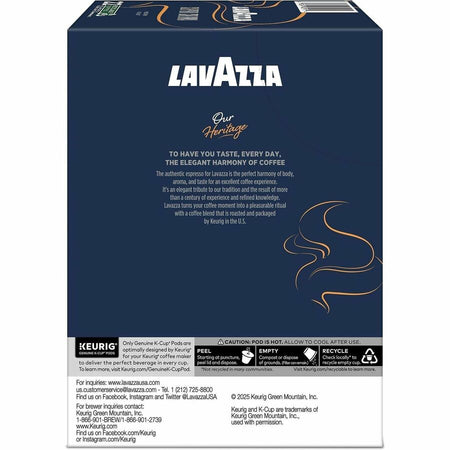 Lavazza K-Cup, Pod, Ground Super Crema K-Cup Coffee Pods - Right