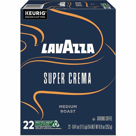 Lavazza K-Cup, Pod, Ground Super Crema K-Cup Coffee Pods - Right