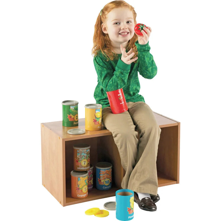 Learning Resources 1-10 Counting Cans Set: Educational Play Kit - 55 Pieces - Books & Activities