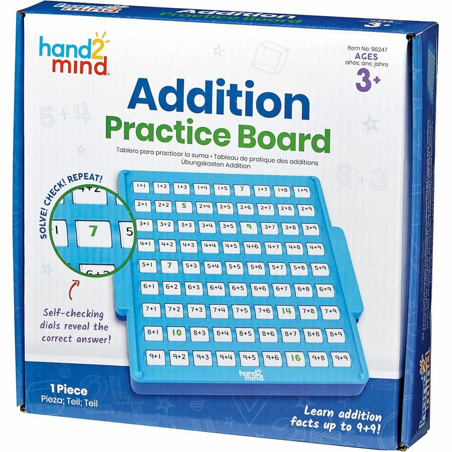 Learning Resources Addition Skills Practice Board - Interactive - Boards & Supplies