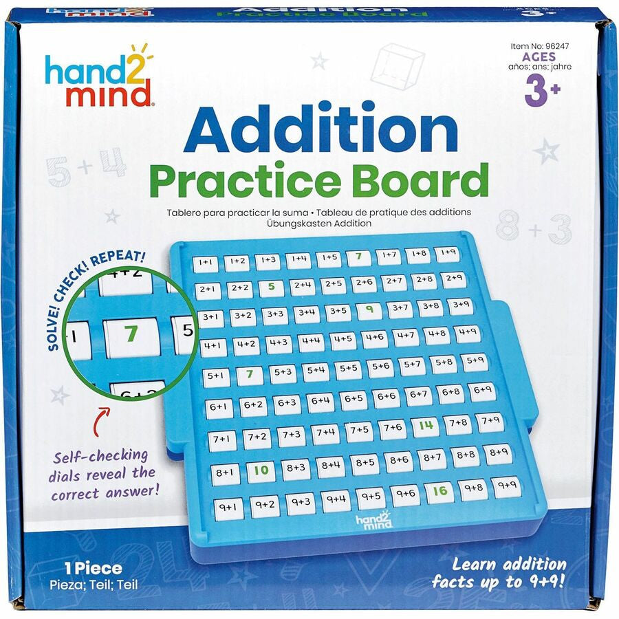 Learning Resources Addition Skills Practice Board - Front