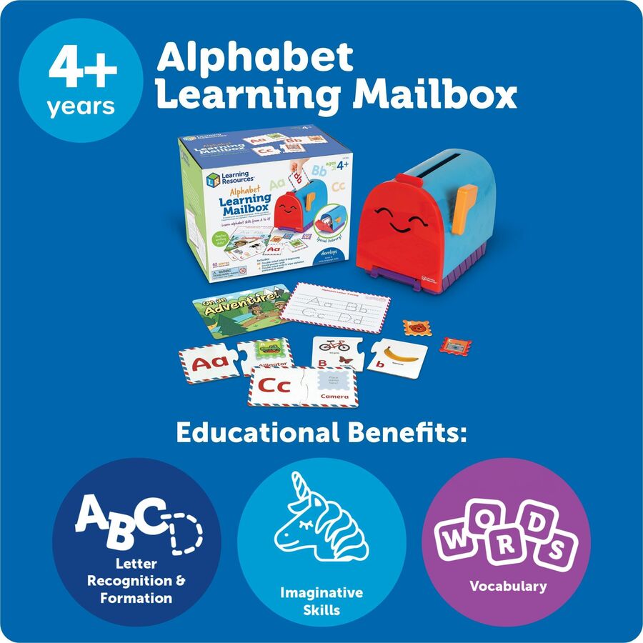 Learning Resources Alphabet Learning Mailbox - Alternate-Image4