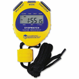 Learning Resources Big-Digit Stopwatch - Accurate Timing for Various Activities - Sports Equipment