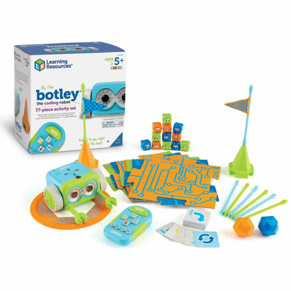 Learning Resources Botley Coding Robot Set - STEM Toy for Ages 5+ - 77 Pieces - Toys & Blocks