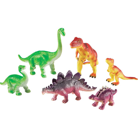 Learning Resources Dinosaur Play Set: Assorted Plastic Figures - Toys & Blocks