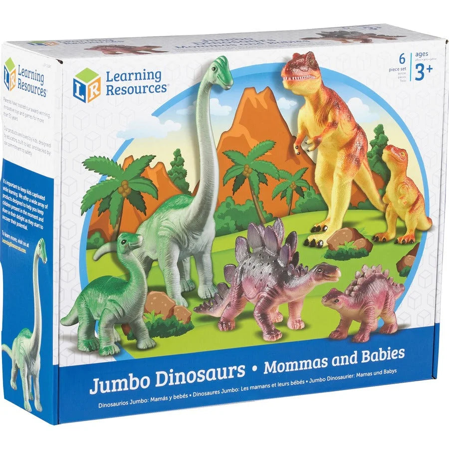 Learning Resources Dinosaur Play Set: Assorted Plastic Figures - Toys & Blocks