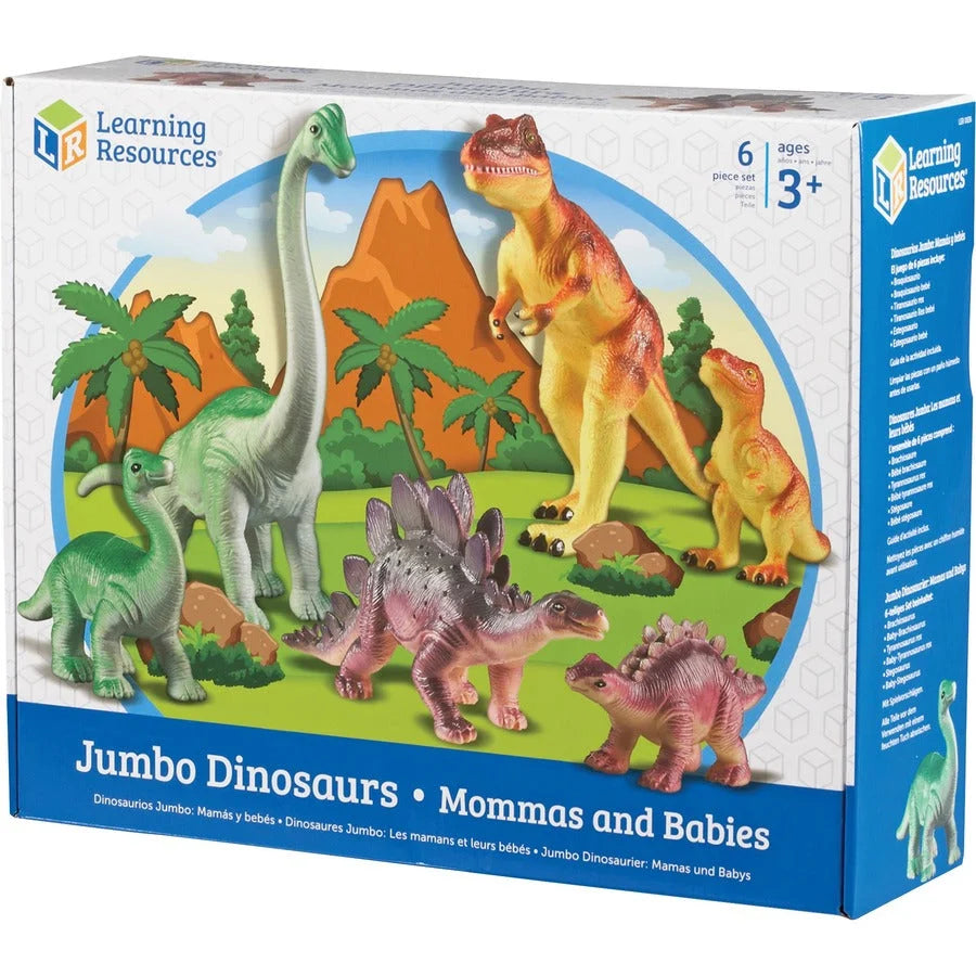 Learning Resources Dinosaur Play Set: Assorted Plastic Figures - Toys & Blocks