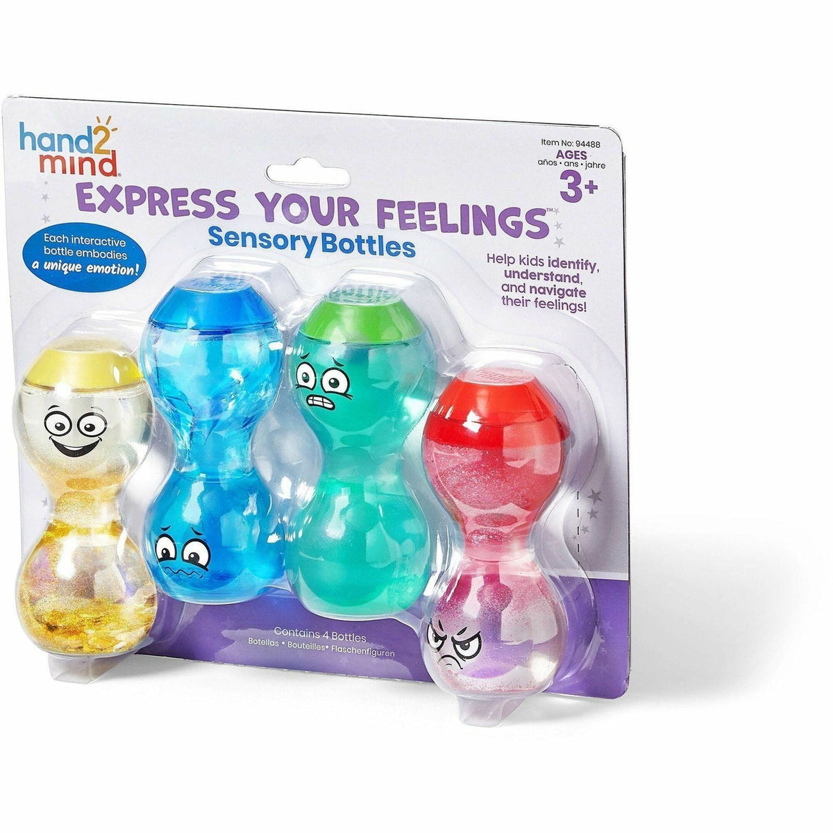 Learning Resources Express Your Feelings Sensory Bottles - 2000