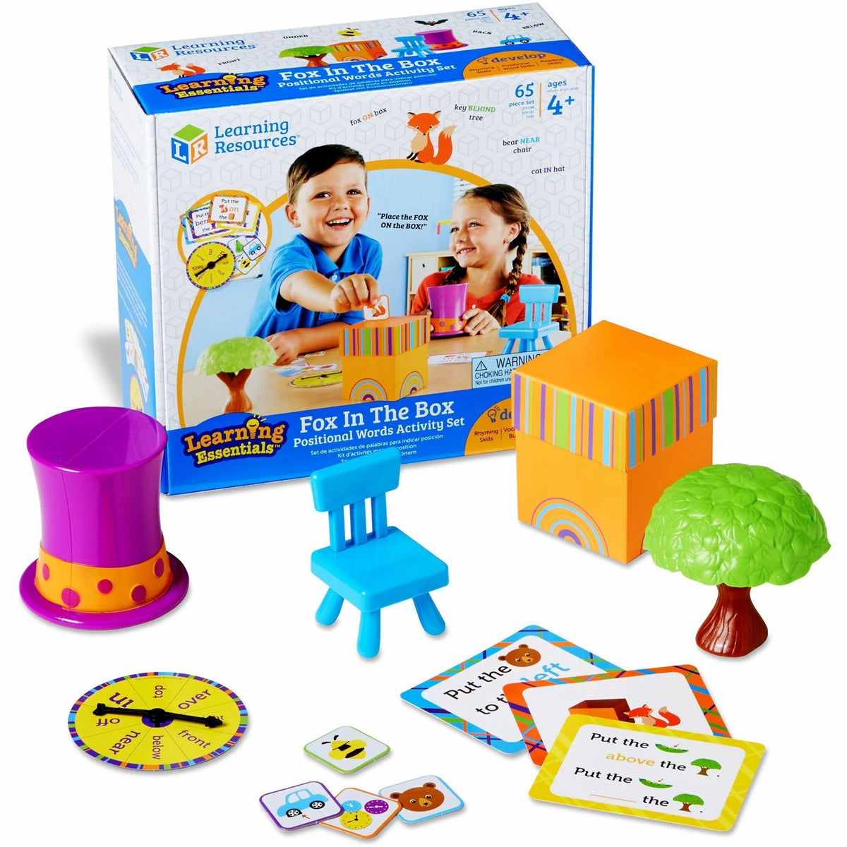 Learning Resources Fox In The Box Word Activity Set - Educational Toy for Ages 3+ - Games & Puzzles