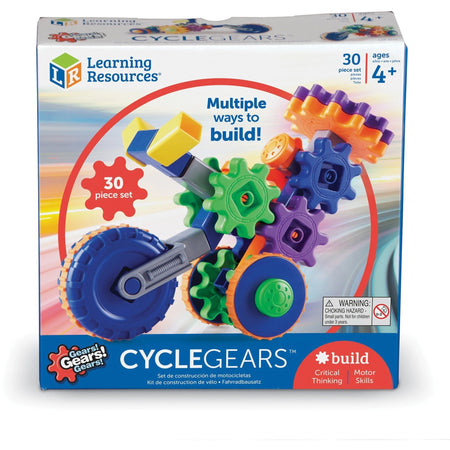 Learning Resources Gears! Cycle Building Kit - Educational Set - Toys & Blocks