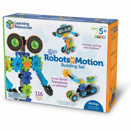 Learning Resources Gears! Robots in Motion - Educational Robotics Toy - Toys & Blocks