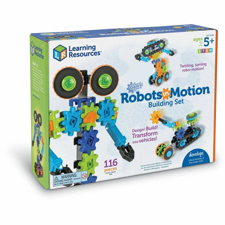 Learning Resources Gears! Robots in Motion - Educational Robotics Toy - Toys & Blocks