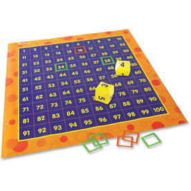 Learning Resources Hip Hoppin’ Hundred Mat: Math Toy for Fun - Games & Puzzles