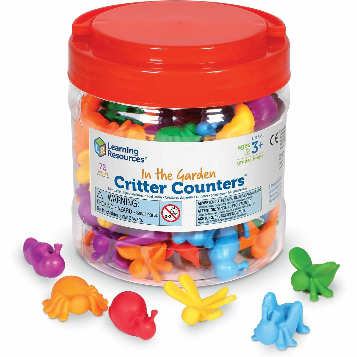 Learning Resources In The Garden Critter Counters - Fun Educational Toy - Toys & Blocks