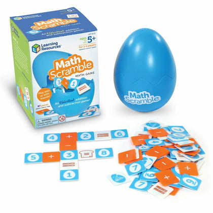 Learning Resources Math Scramble Game: Educational Toy - Games & Puzzles