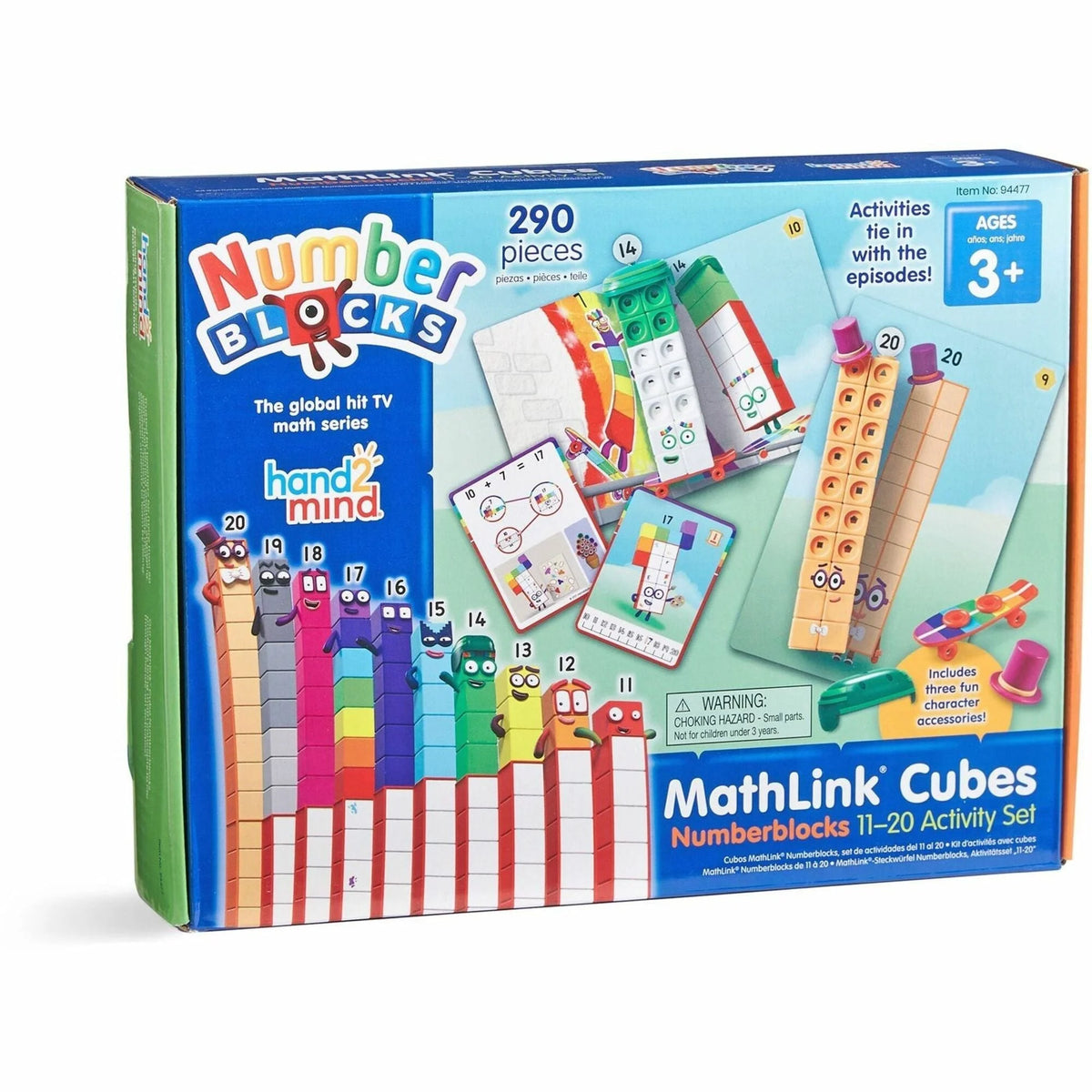 Learning Resources MathLinks Cubes: Early Activity Set - Educational Play Cube - Books & Activities