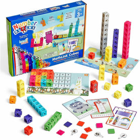 Learning Resources MathLinks Cubes: Early Activity Set - Educational Play Cube - Books & Activities