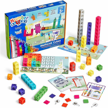 Learning Resources MathLinks Cubes: Early Activity Set - Educational Play Cube - Books & Activities