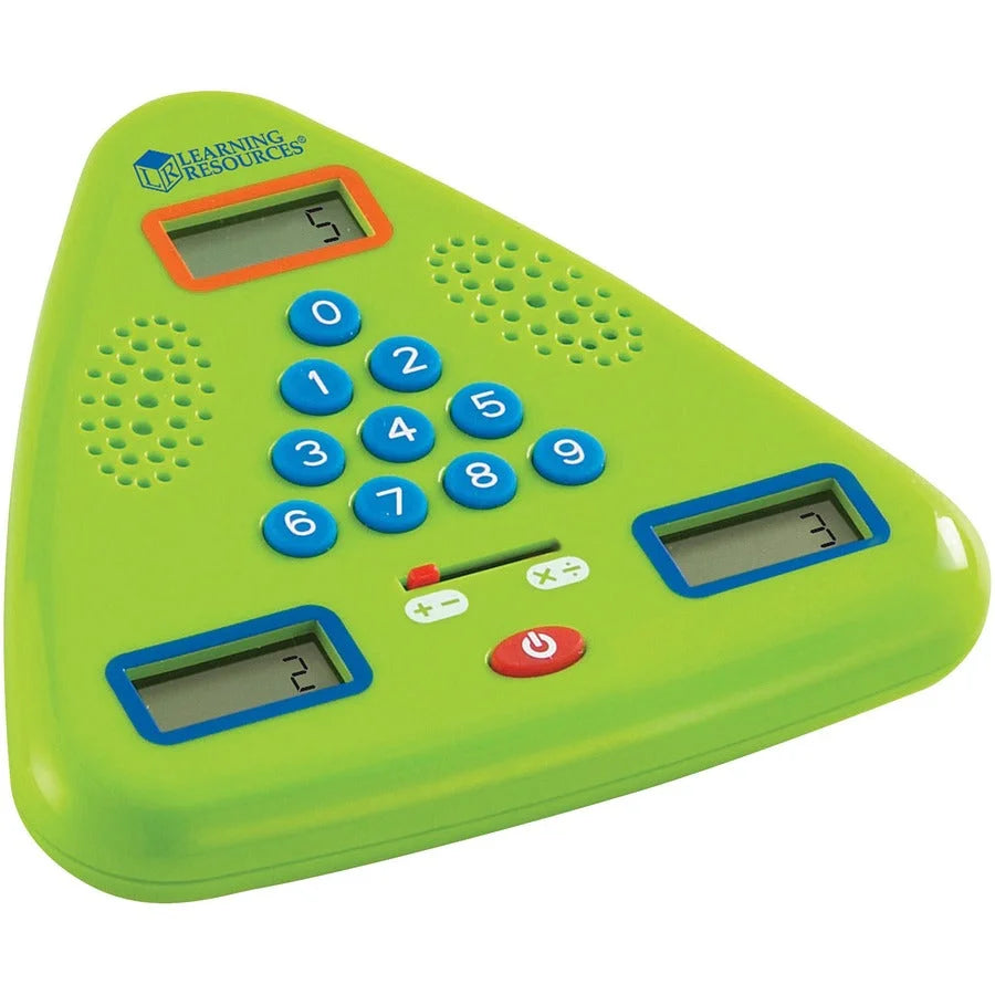 Learning Resources Minute Math Electronic Flash Card - Improve Skills - Cards